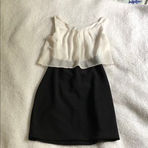 Black and white dress!